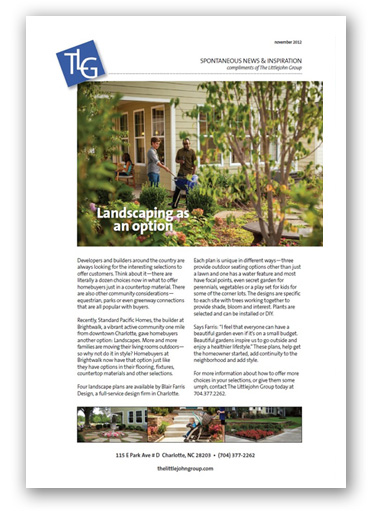 Link to November 2012 TLG Newsletter